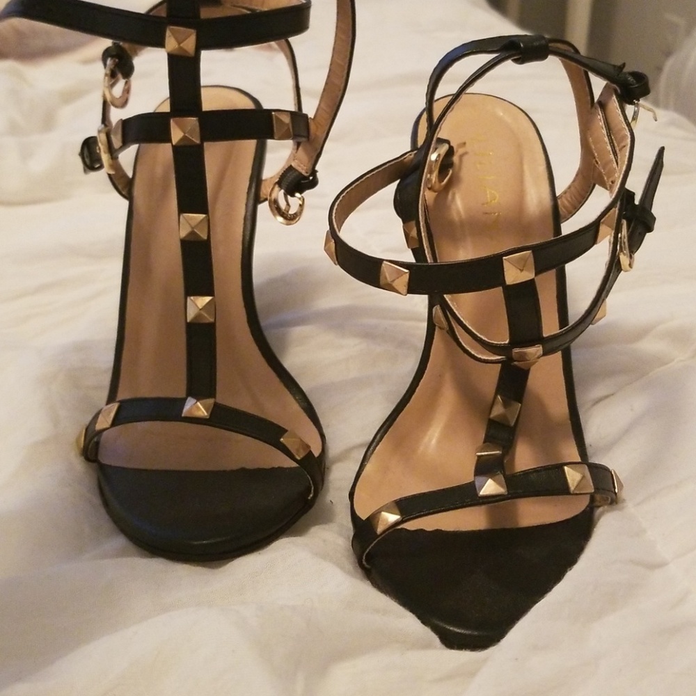 Black wedges Lilliana